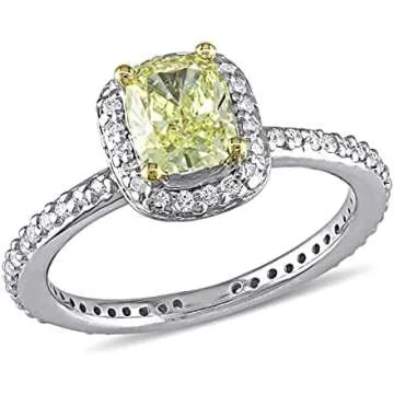 Yellow Diamond Rings