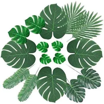 Tropical Grass Wall Idea