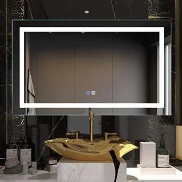 Luxurious LED-lit Vanity Mirrors