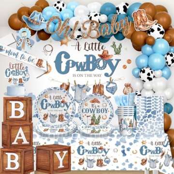 Decorations - Cowboy Themed Baby Shower