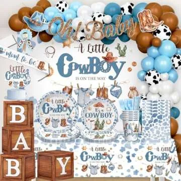 Decorations - Cowboy Themed Baby Shower
