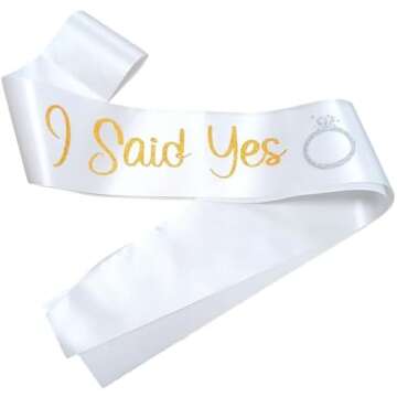 Bachelorette Party Sashes