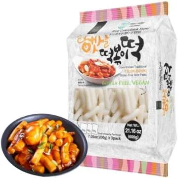 Jjajang Tteokbokki Ingredients