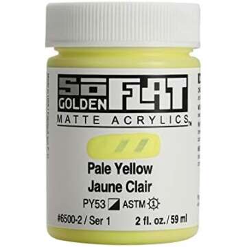 Golden SoFlat Matte Acrylic Paints