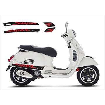 Vespa GTS Accessories
