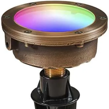 12V Color Changing RGB Integrated LED Landscape Lighting