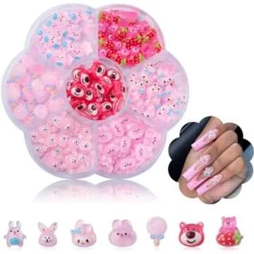 Cute Nail Charms+Rhinestones ✨🌙