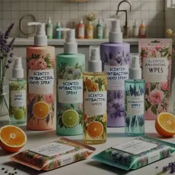 Fresh & Clean Scented Antibacterial Hand Sprays & Wipes