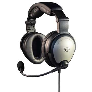 Aviation Headset with Bluetooth