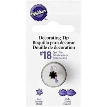 Open Star Piping Tips Nozzles