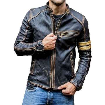 Man Leather jacket
