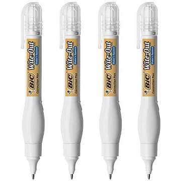 Correction Markers (White-out Pens)