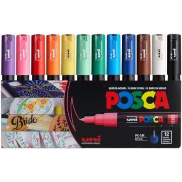 Hand lettering set 2 (colorful) – Molotow/Posca