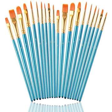 Painted Stone Fireplace