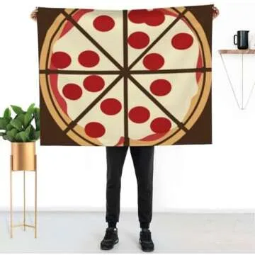 Pizza shape Blankets