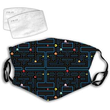 Retro-Themed Face Masks