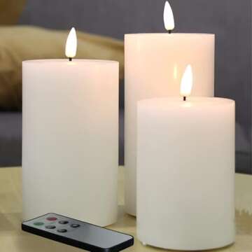 Velas led