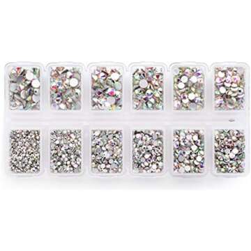 IG: Blue / Teal / Glitter & Bling nails