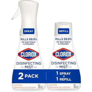 January house clean and disinfect products