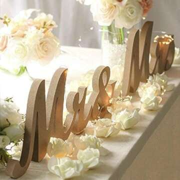 Elegant Sweet Heart Table Decor