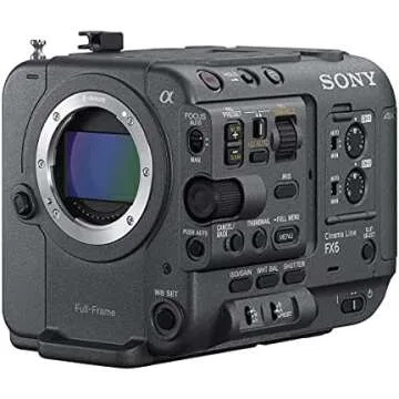 Sony Cinema Camera Lineup Available on Amazon