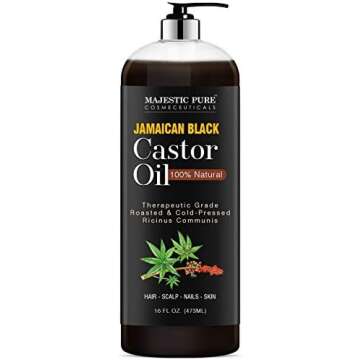 Oils moisturizers and shampoos