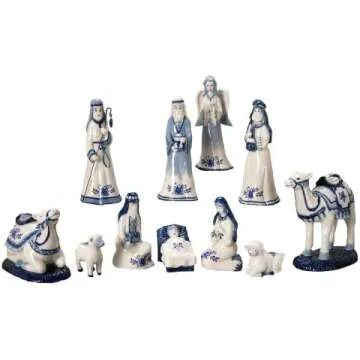 Blue and white Christmas