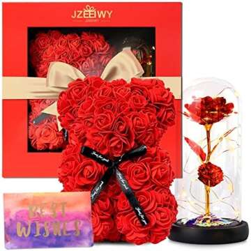 Valentine gifts and flowers