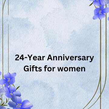 24-Year Anniversary Gifts for women