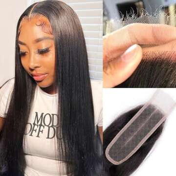 Closure quick weave