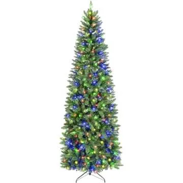 Slim Pencil Christmas Trees