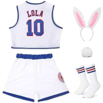 Bugs & Lola Bunny Space Jam Costume