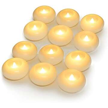 Led floating candles