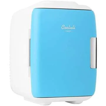 my mini skincare fridge