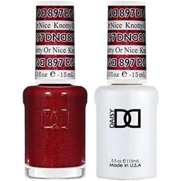 Red Polish- regular nail varnish