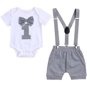 FIRST BIRTHDAY OUTFITS FOR PHOTOSHOOT