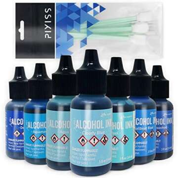 DIY Ink Ornament Supply List