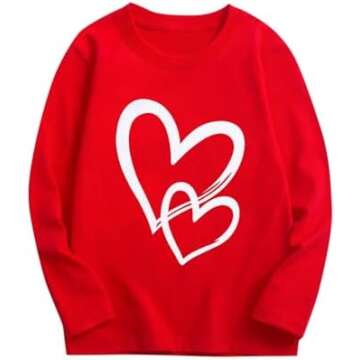 Valentine’s Girls Clothing