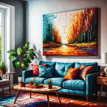 Increasing productivity with wall art and table decorations 🎨💡