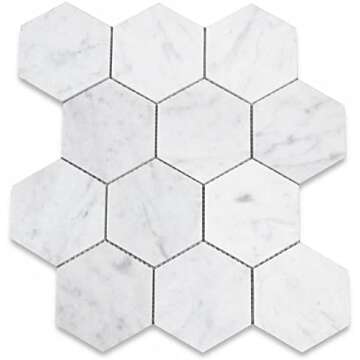 Alcohol Ink Hexagon Tile Coasters