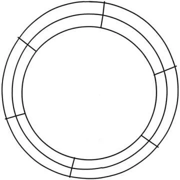 Paper Fall Wreath DIY Supply List