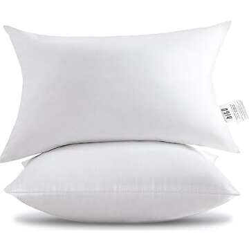 throw pillows & blankets.