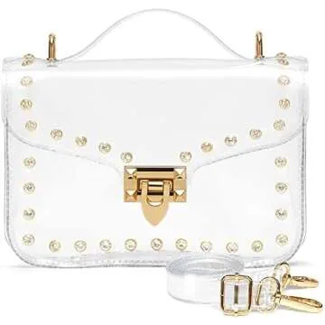 Purse Strap Hack for Clear bags