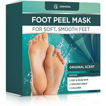 Foot peel masks