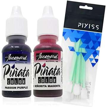 Wispy Alcohol Ink & Embossing Video