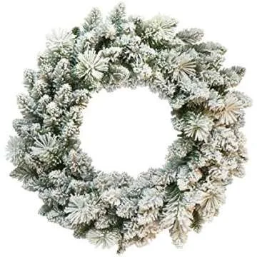 Christmas Village Wreath DIY