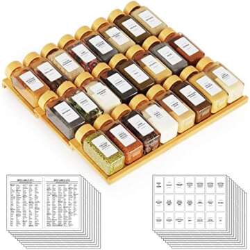 Spice Jar Drawer Organizer Ideas
