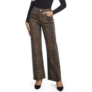 Trending Leopard Jeans