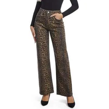 Trending Leopard Jeans