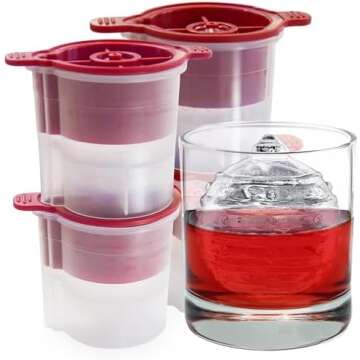 Ice Cube Trays & Molds for Cocktails & Mocktails